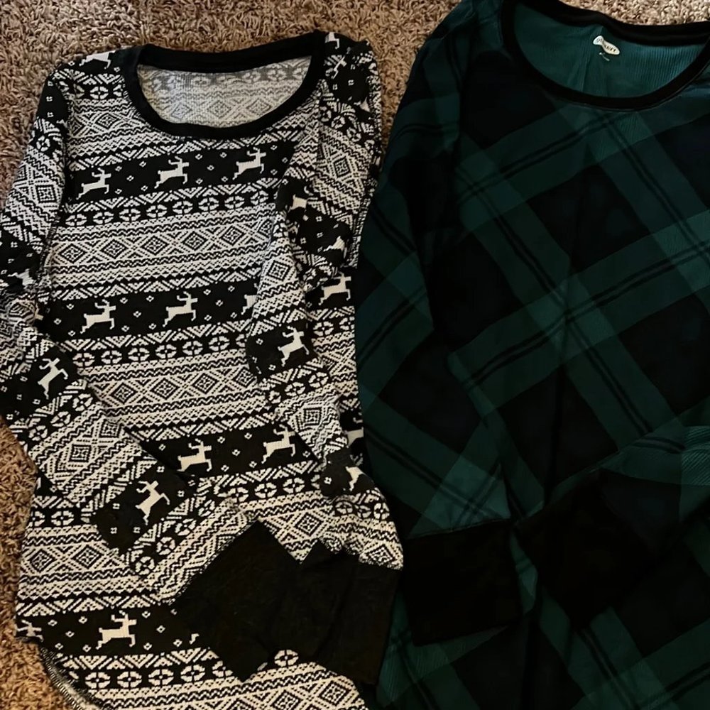 Old Navy long John tops